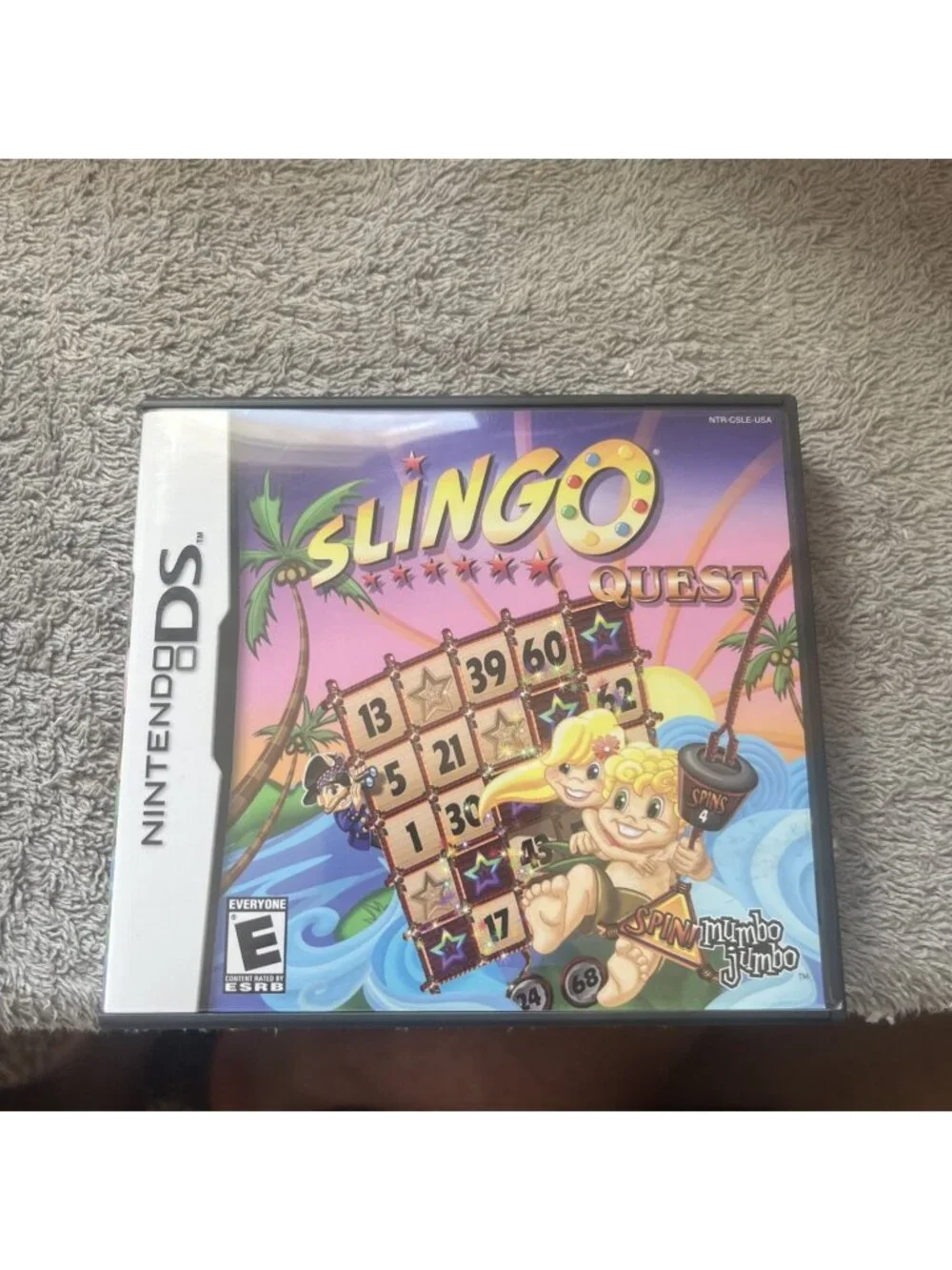 Slingo Quest (Nintendo DS, 2008) - Manual Included  Untested
